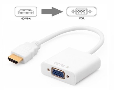 【AQ】高畫質HDMI公轉VGA母+3.5mm音源輸出 電腦轉電視 小米盒子轉螢幕 VA-014/014P