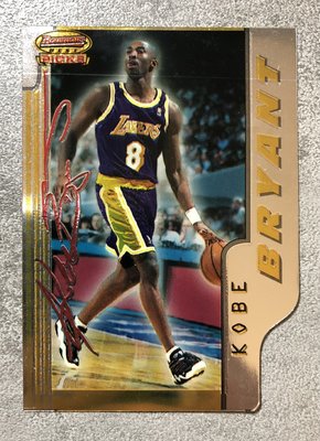 1996-97 Kobe Bryant Bowmans Best Picks Die-Cut BP10 球員卡 RC球卡