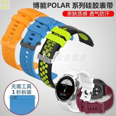 IS原裝錶帶 適用博能POLAR Grit X手錶帶Unite/ignite2/vantage M充電線 配件