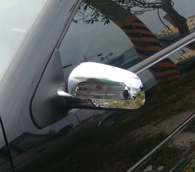 IDFR-汽車精品 VW 福斯 BORA 99-05 鍍鉻後視鏡蓋