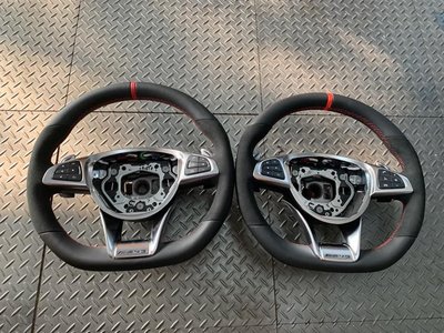 STK Performance Benz 原廠AMG紅黑方向盤