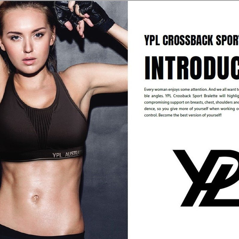 Ypl crossback sales sport bralette