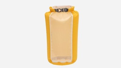 【Exped】Fold Drybag CS 黃色 S【5L】透明視窗 背包防水袋 防水內袋 防水內套