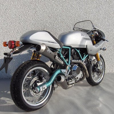 Ducati " Zard 全段鈦排氣管 Paul Smart / SportClassic Sport 1000 全段鈦管 中尾段  ZARD 製
