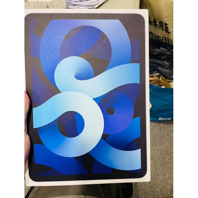 蘋果原廠 平板 iPad Air 4代 64G WiFi 藍  螢幕中間一條異常 其他功能正常 10.9吋 A2316