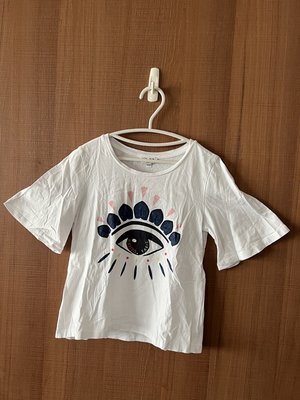 二手女童裝 [10Y] - Kenzo Kids 短袖Tshirt / Size 10A (適合140公分)