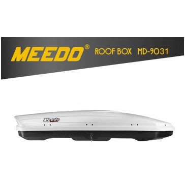 【山野賣客】Meedo 9235W 490公升，亮白雙開(206x84x34cm)  車頂行李箱 車頂箱 MD9031