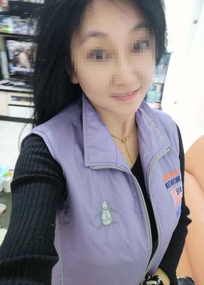 Munsingwear 企鵝 日本製 紫色 舖棉背心外套 M號(更區)