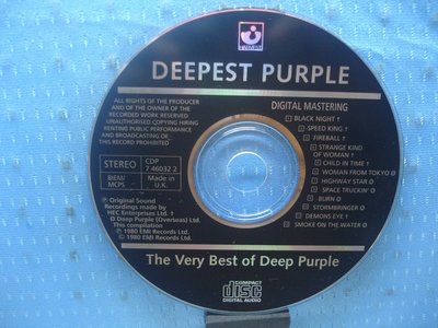 [無殼光碟]AF  Deep Purple Deepest Purple: The Very Best of Deep