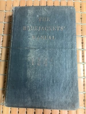 不二書店  the bluejacket's manual 1946年第13版 美國海軍手冊 館藏書