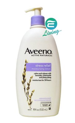 【易油網】Aveeno Stress Relief 燕麥長效乳液18oz/ 532ml #01531
