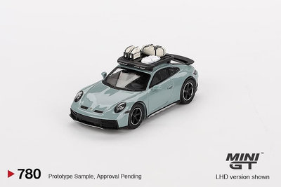 [預購] 24年9月 ⚡️閃電LT⚡️ MINI-GT 總代理公司貨 Porsche 911 Dakar 保時捷 綠色 #780