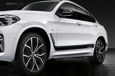 【樂駒】BMW G02 X4  原廠 M Performance 車身貼 改裝 精品 空力 貼紙  加裝 套件