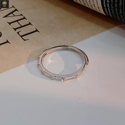亞馬遜鋯石S925純銀戒指時尚輕奢風小眾設計高級感指環JZ011038