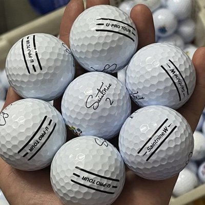 【熱賣精選】高爾夫球韓國saintnine遠距離球三四層球彩色磨砂球二手高爾夫球