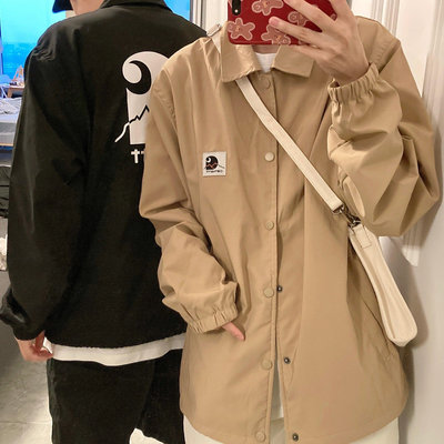 【全新現貨】CARHARTT WIP卡哈特教練夾克薄外套工裝潮牌山脈雪山寬松男女情侶