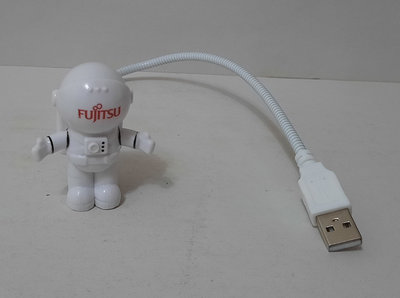 FUJITSU 宇航員太空人 USB LED 檯燈/小夜燈/筆電燈/閱讀燈