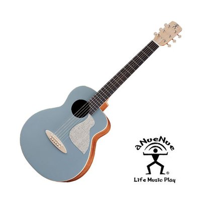 【他，在旅行】aNueNue MC10-BA 彩琴系列 阿羅納藍 36吋 旅行吉他 民謠吉他 小吉他
