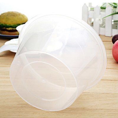【現貨滿減】圓形一次性餐盒加厚透明外賣打包盒塑料飯盒醬料家商用帶蓋可微波