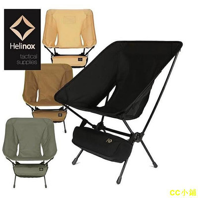 CC小鋪【戶外露營 現貨】戰術桌 戰術椅 現貨韓國Helinox Tactical Chair One戰術椅露營摺疊戶外月亮椅子
