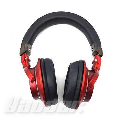 【福利品】鐵三角 ATH-AR5 紅色 便攜型耳罩式耳機 送收納袋