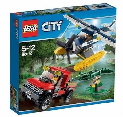 台中＊＊宏富玩具＊＊【限量絕版品】LEGO 樂高積木 City Police 60070 水上飛機追擊