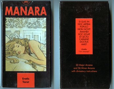 【牌的世界】情慾藝術塔羅牌The Manara Erotic tarot(中英文說明)