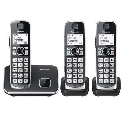 【NICE-達人】【含稅】國際牌 Panasonic KX-TGE613 TW DECT數位無線電話3手機