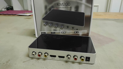 在家唱歌必備_KM200_KTV用HDMI迴音機(110v+USB雙電源)