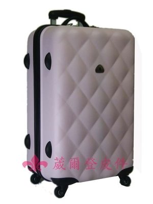 《葳爾登》25吋Bear Box輕硬殼旅行箱防水360度行李箱摔不破登機箱BB螢光系列25吋粉紅色.