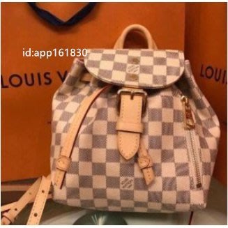 Louis Vuitton / Clapton Backpack Brown White Leather ref.699578 - Joli  Closet