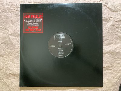 嘻哈饒舌男聲 - 傑·魯-對抗時間 12”二手雙曲EP黑膠 （美國宣傳版） Ja Rule – Against Time EP Vinyl