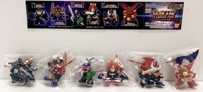 【卡漫精品館】BANDAI 2003【超級機器人大戰 Q版無敵鐵金剛 Part II】6款 已絕版逸品