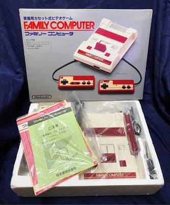 任天堂 紅白機 1983 電視遊樂器 日本製 全新收藏品