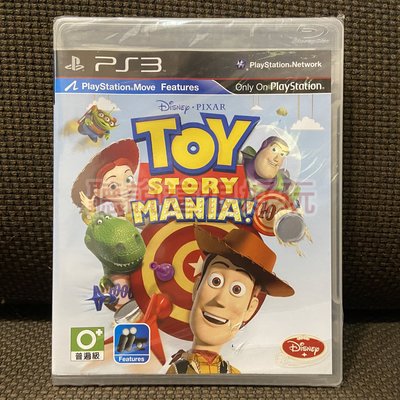 全新未拆 亞英版 PS3 玩具瘋狂總動員 Toy Story Mania 玩具總動員 迪士尼 11 D50