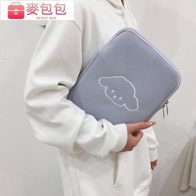 盈寶韓國 ins macbook air/pro 13吋14吋15吋筆電包斜背包 IPad平板斜背包-麥包包