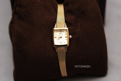 日本輕珠寶 agete 復古手錶 小錶徑 18KGP