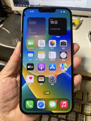 公司貨 Apple iPhone 13 Pro Max 128G 6.7吋 灰色 5G手機 A15晶片 有一個小黑點..