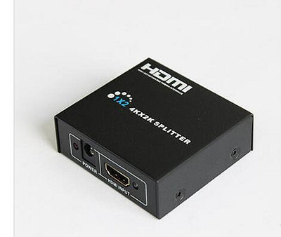 hdmi分屏器 HDMI一分二4K*2K分配器高清視頻分頻器1分2切換器一進二出