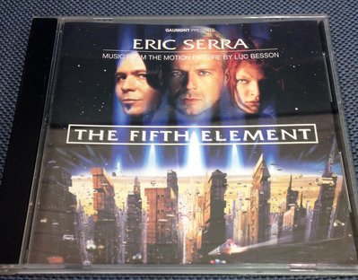 the fifth elements 第五元素電影原聲帶, 美國1997年原版CD, 已絕版 (非 蔡琴)