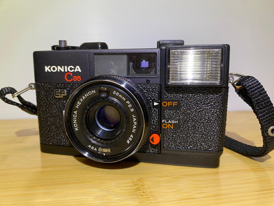 KONICA C35 EF 底片相機、街拍相機、估焦相機