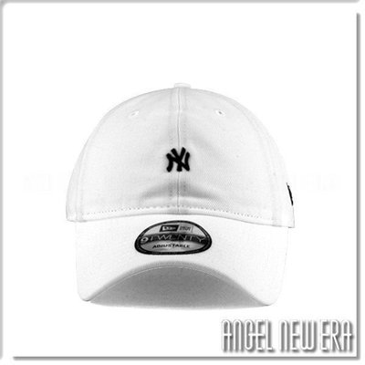 熱銷 【ANGEL NEW ERA】NEW ERA MLB NY 紐約 洋基 小標 象牙白 老帽 軟版 9TWENTY