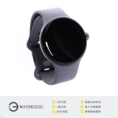 「點子3C」Google Pixel Watch GPS版 石磨黑【店保3個月】智慧型手錶 金屬銀不銹鋼錶殼 DN716