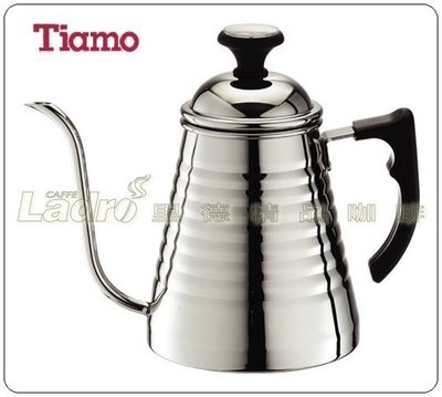(附發票)『里德咖啡烘焙王』Tiamo HA1639 1201D 不鏽鋼細口壺 附溫度計款 700ml