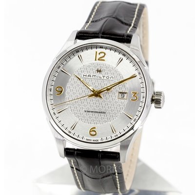 現貨 可自取 HAMILTON H32755551 漢米爾頓 手錶 機械錶 44mm 日期顯示 咖啡皮錶帶 男錶女錶