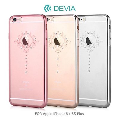 DEVIA Apple iPhone 6/6S Plus 柔鑽保護軟套(夏克爾) (預購)