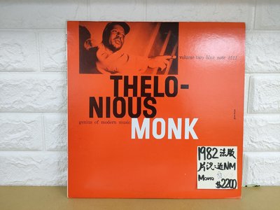 1982法版 Thelonious Monk Genius of modern music 爵士Blue note 黑膠