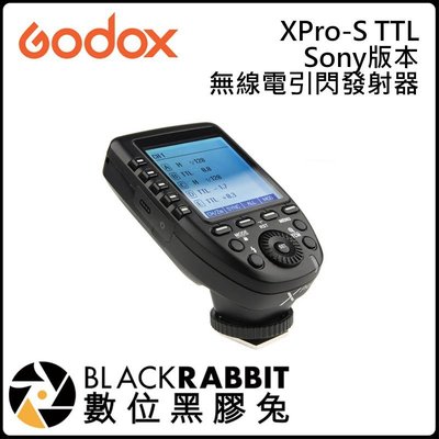 數位黑膠兔【神牛 Godox XPro-S TTL Sony版本 無線電引閃發射器】 攝影燈 定時 一對多 100公尺