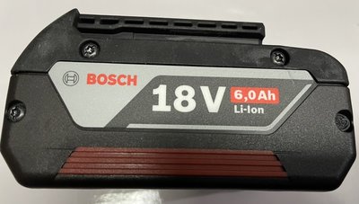 (含稅價)緯軒(底價3000不含稅)BOSCH GBA 18V,6.0Ah鋰電池 全新 拆機剩散裝18V用 單售電池*1