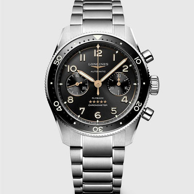 預購 LONGINES SPIRIT FLYBACK  L38214536 42mm 浪琴錶 機械錶 手錶 先行者系列